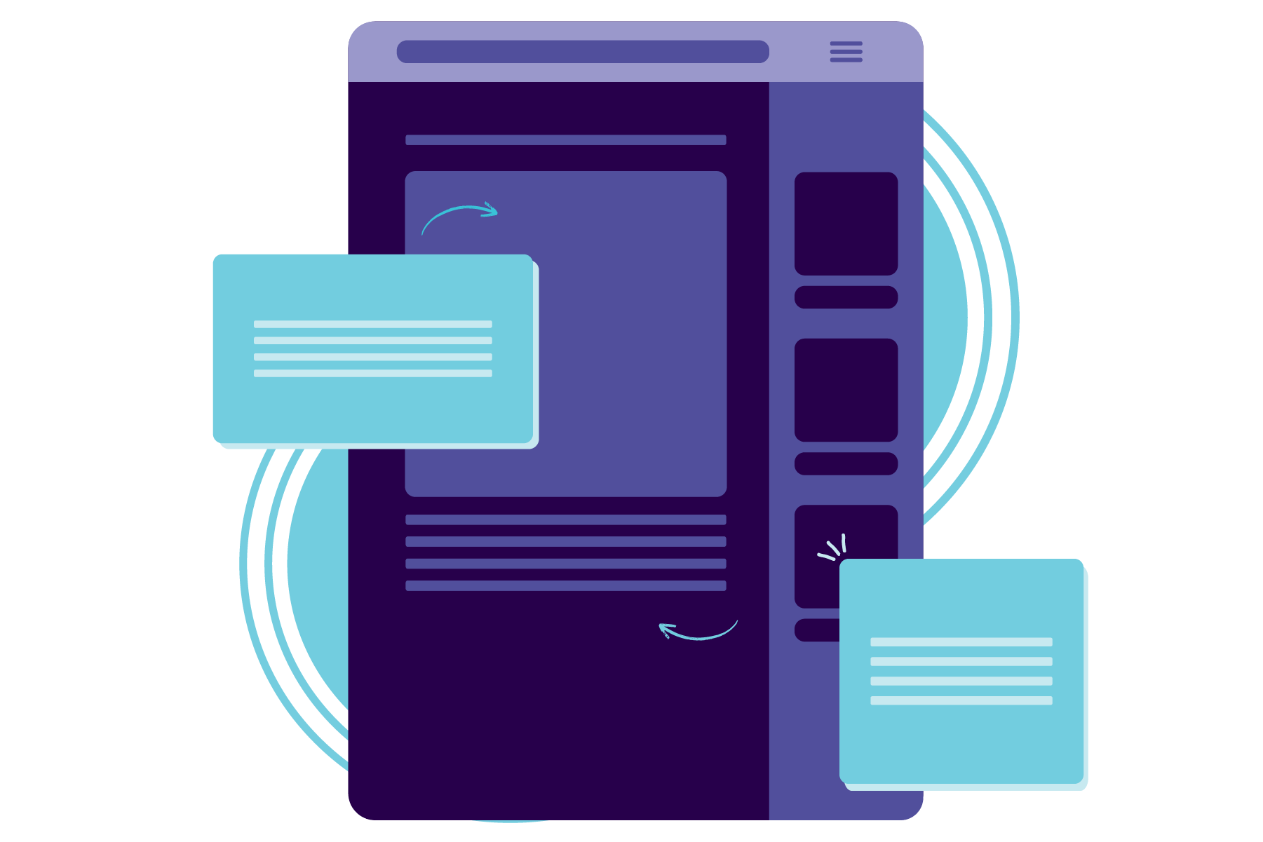 Guides & templates graphic Guides & templates graphic